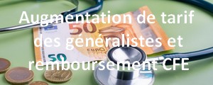 Augmentation des tarifs des généralistes en France et                                                  impact sur la CFE